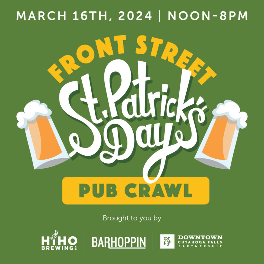 Front Street St. Patrick’s Day Pub Crawl