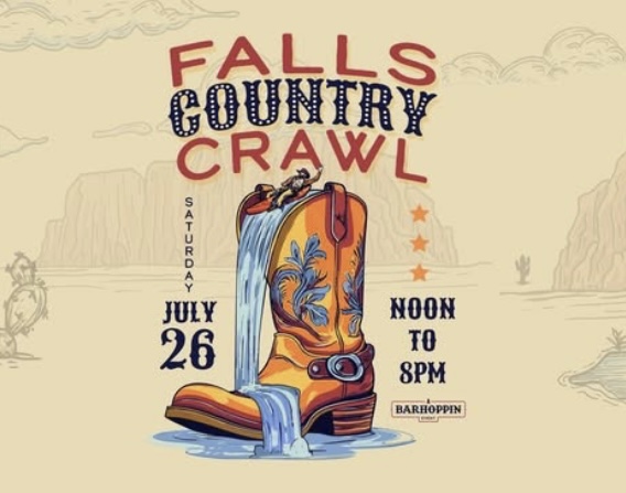 Falls Country Crawl – July 26