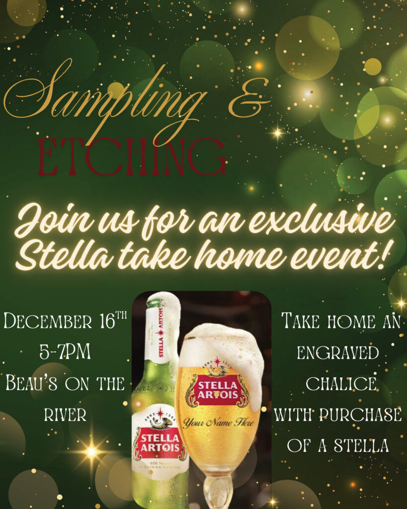 Join us for an exclusive Stella take home event!